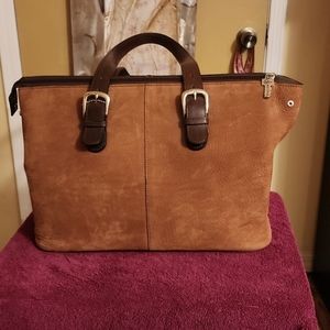 Jack George's Briefcase, large Light brown